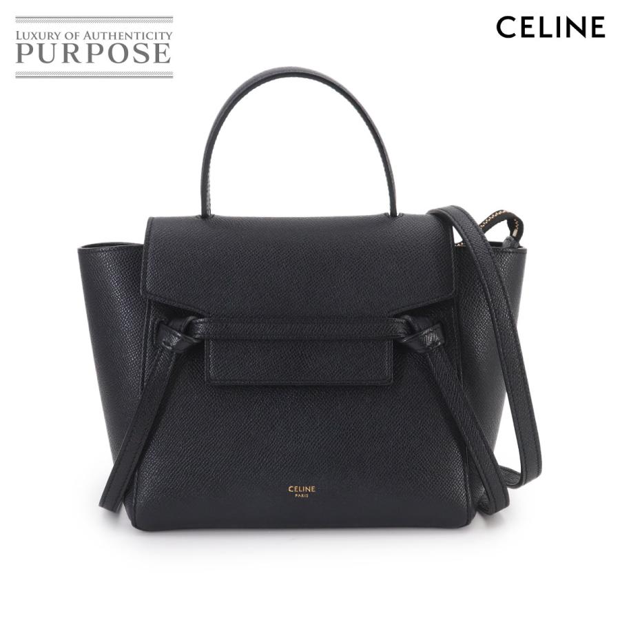 CELINE（セリーヌ） 美品 ベルトバッグ ナノ 2way ハンド ショルダー 