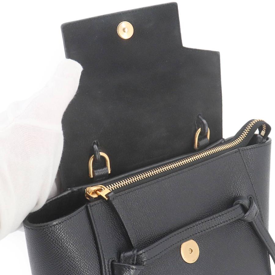 CELINE（セリーヌ） 美品 ベルトバッグ ナノ 2way ハンド ショルダー