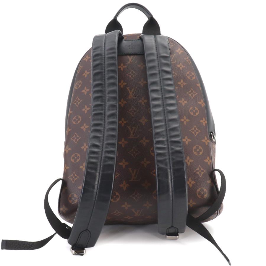 ルイヴィトン モノグラムマカサー ジョッシュ リュックサック ブラック LOUIS VUITTON（ルイ・ヴィトン） 新品同様 ルイ ヴィトン モノグラム