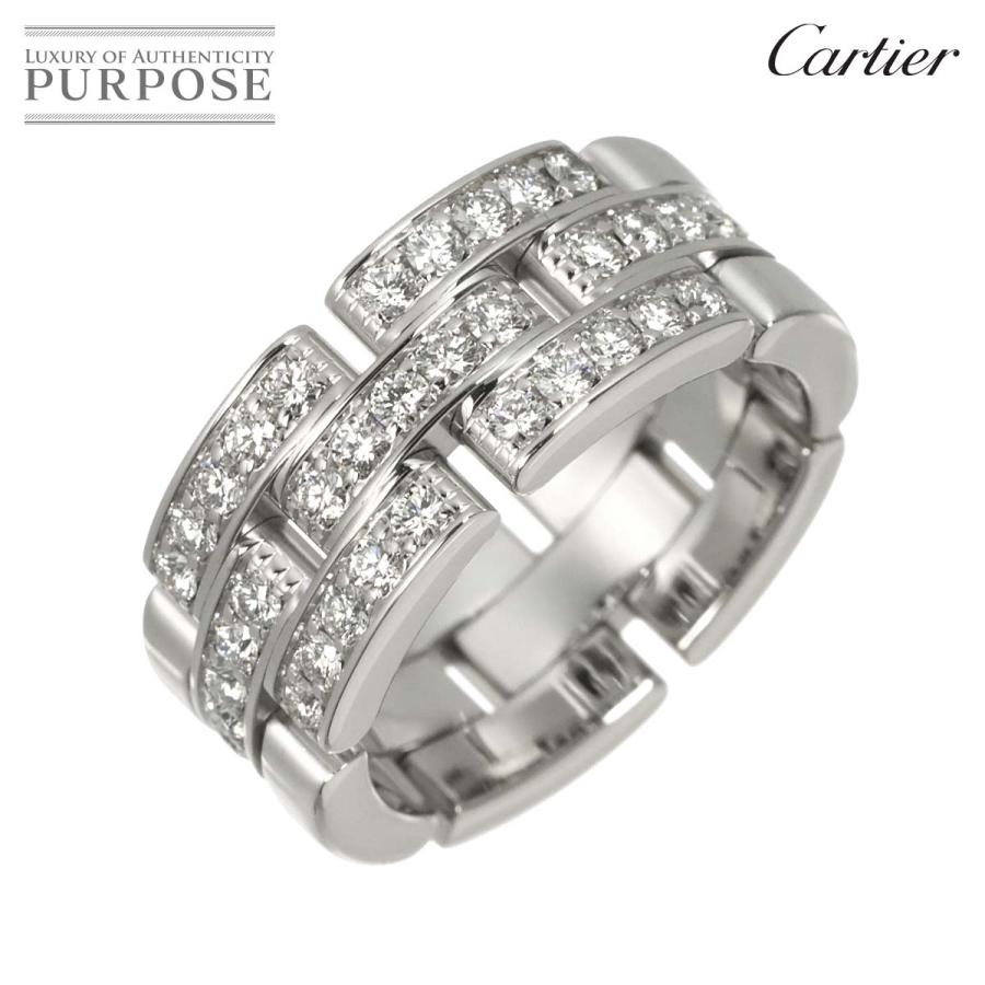 Cartier（カルティエ） マイヨン パンテール #51 リング フル ダイヤ