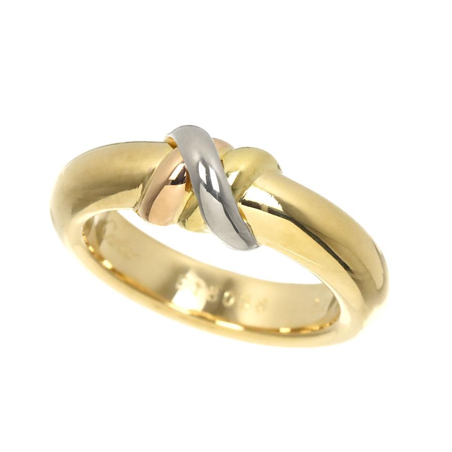 カルティエ Cartier スレッド #52 リング K18 YG WG PG スリーゴールド スリーカラー 750 指輪 Ring 90326240_4