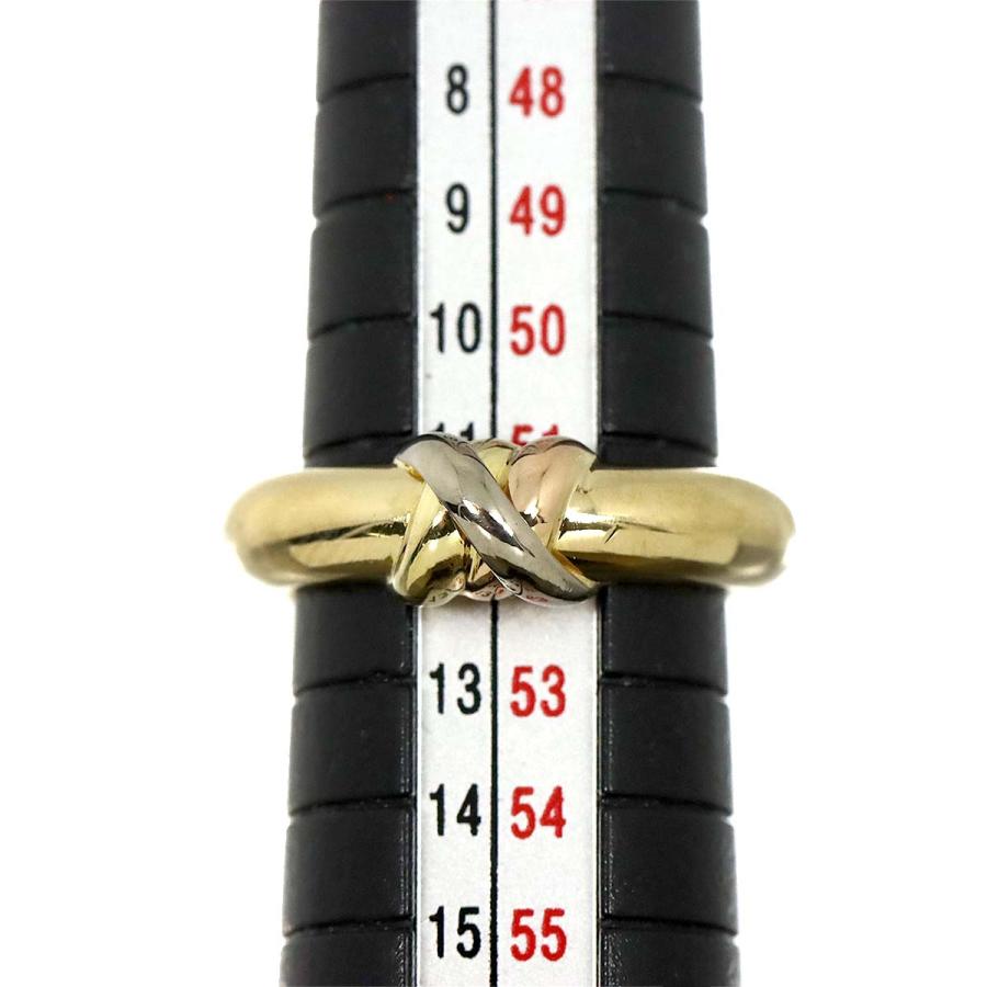 カルティエ Cartier スレッド #52 リング K18 YG WG PG スリーゴールド スリーカラー 750 指輪 Ring 90326240_5