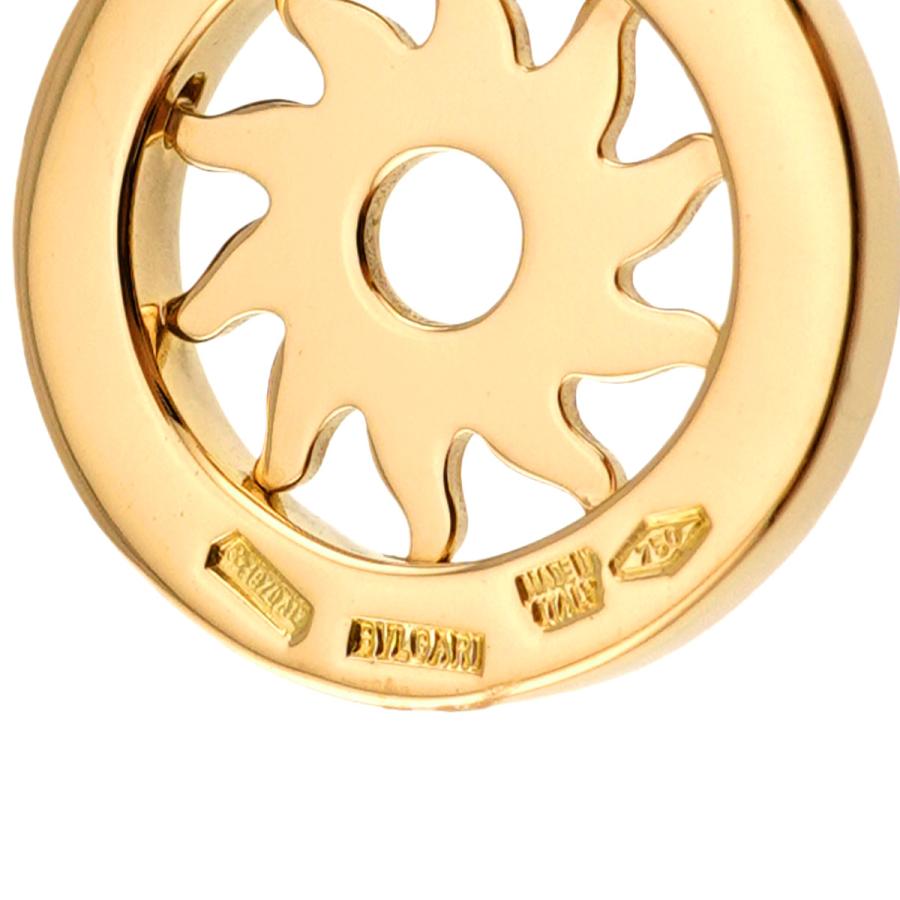 BVLGARI（ブルガリ） トンド サン ペンダント トップ K18 YG イエロー 