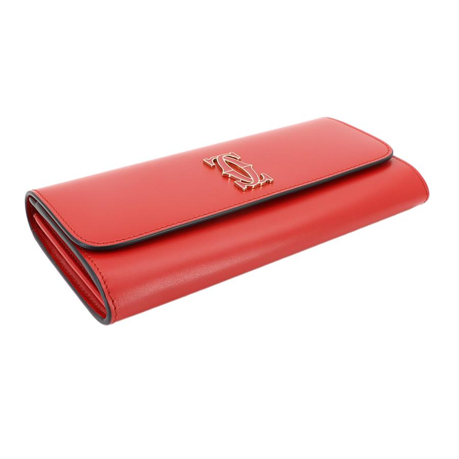 Cartier（カルティエ） 未使用 展示品 Cartier C ドゥ 二つ折り 長財布