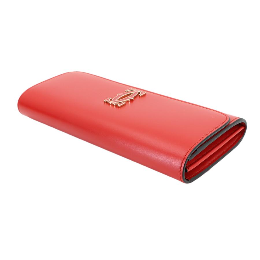 Cartier（カルティエ） 未使用 展示品 Cartier C ドゥ 二つ折り 長財布