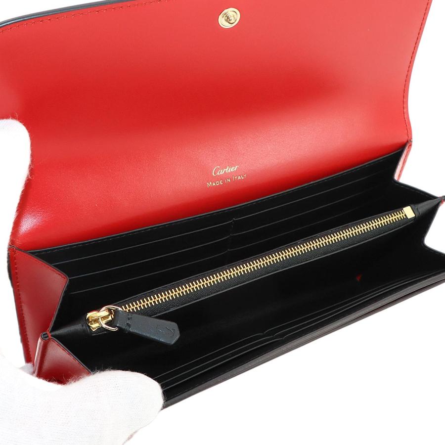 Cartier（カルティエ） 未使用 展示品 Cartier C ドゥ 二つ折り 長財布