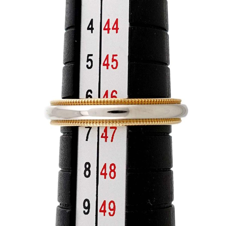 TIFFANY&Co.（ティファニー） ミルグレイン バンド 6.5号 リング 幅3.4