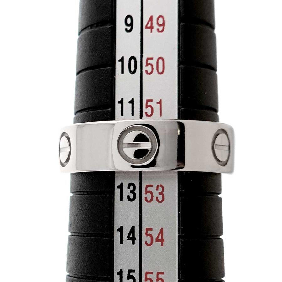 Cartier（カルティエ） ラブ #52 リング K18 WG ホワイトゴールド 750