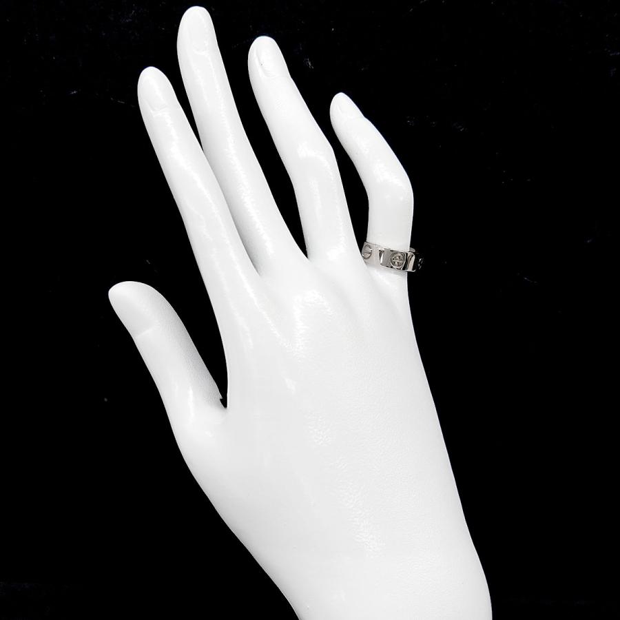 Cartier（カルティエ） ラブ クラシック #48 リング K18 WG ホワイト 