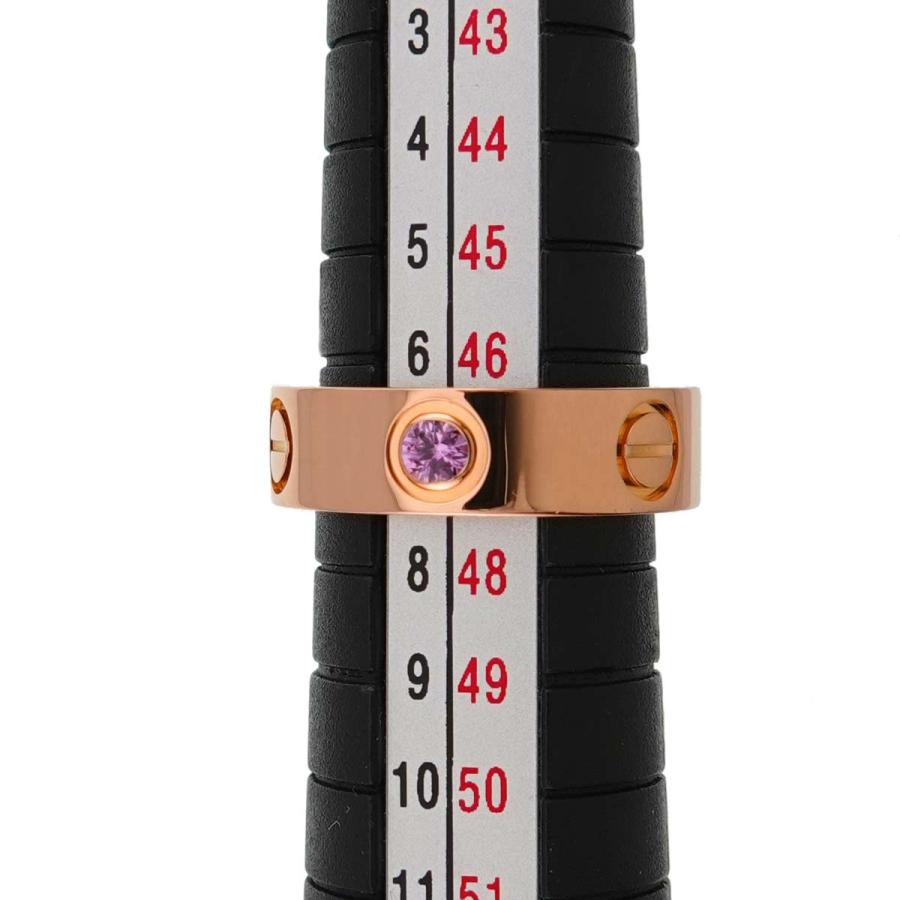 Cartier（カルティエ） ラブ サファイヤ 1P #47 リング K18 PG ピンク