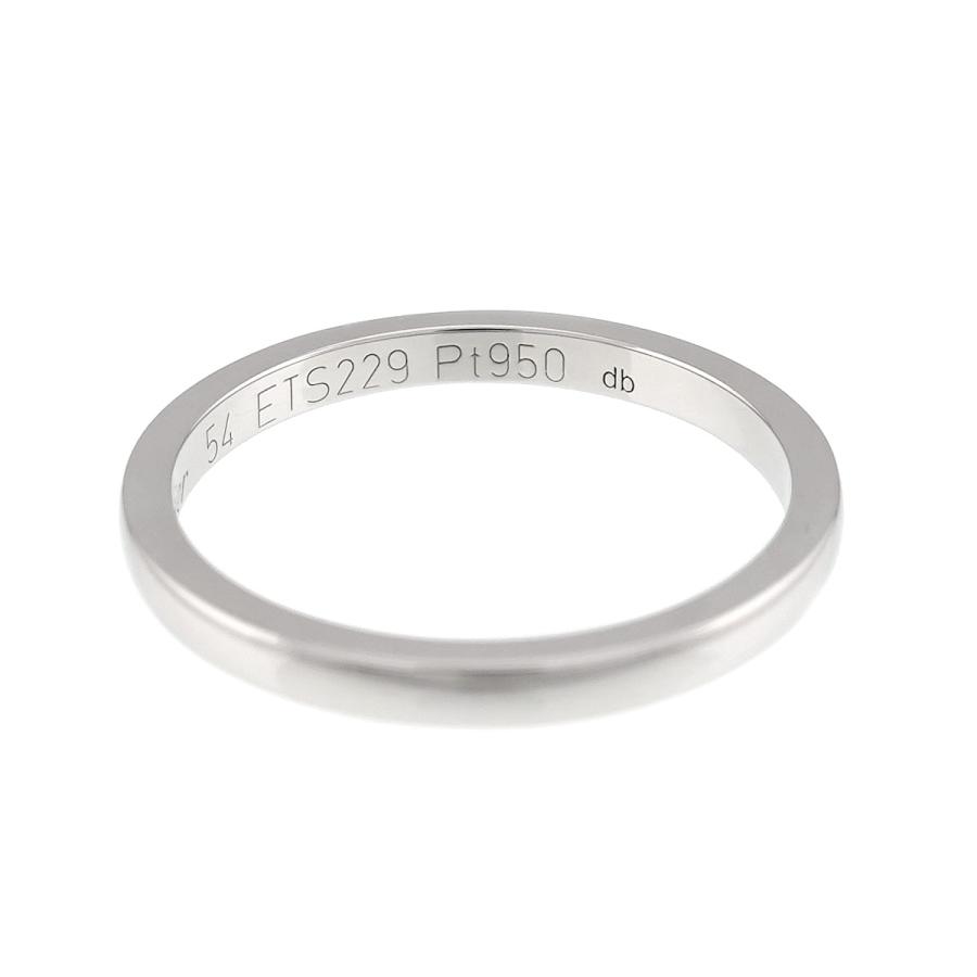 Cartier（カルティエ） バレリーナ #54 リング 幅2mm Pt プラチナ 指輪