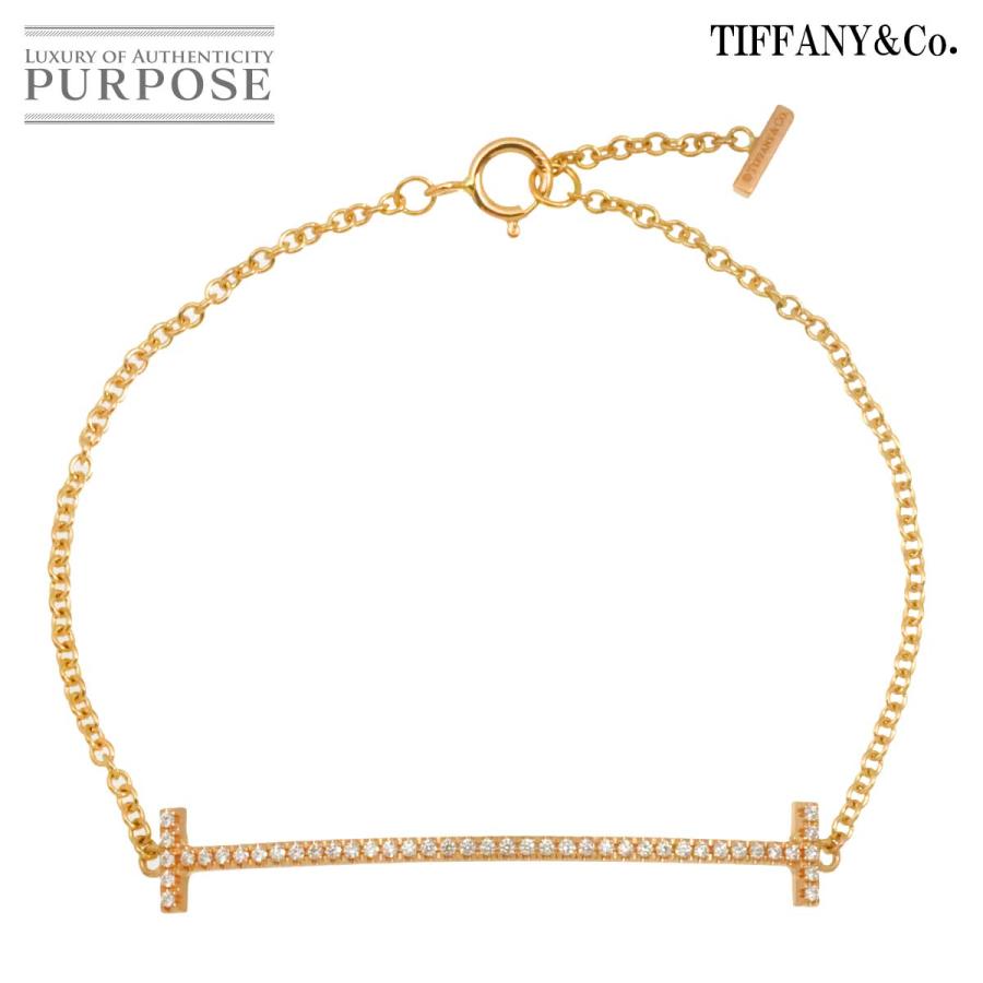 TIFFANY&Co.（ティファニー） Tスマイル ダイヤ ブレスレット 15.5cm
