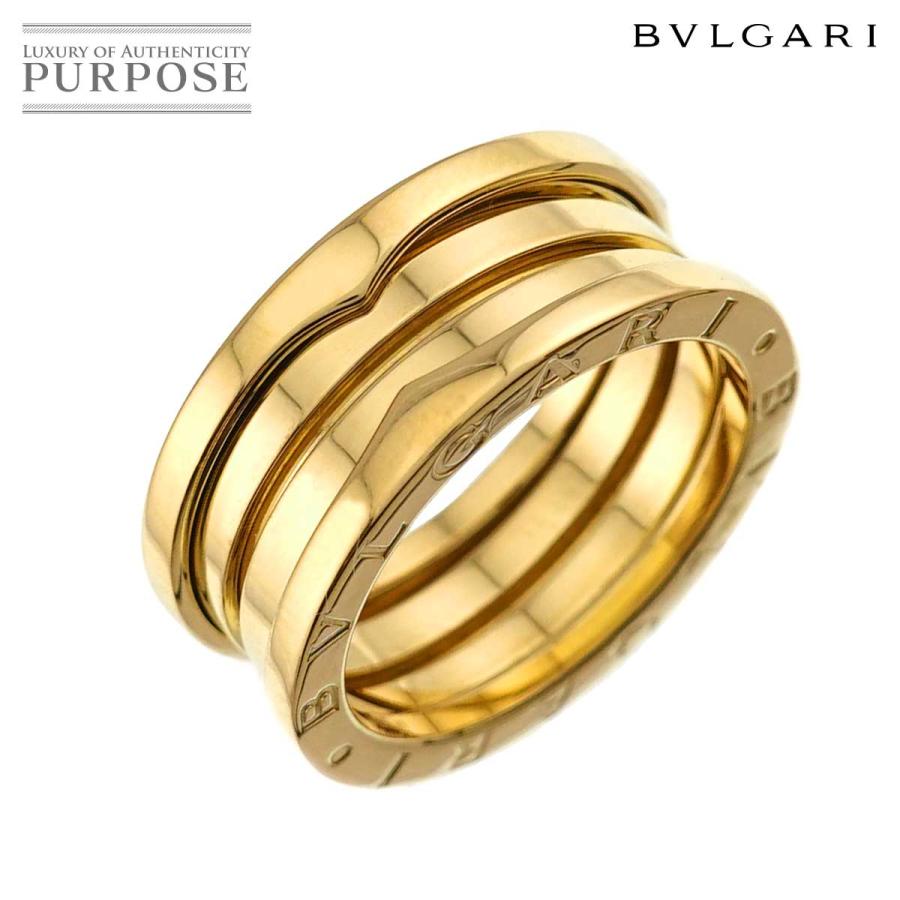 BVLGARI（ブルガリ） ビーゼロワン 3バンド #52 リング K18 YG