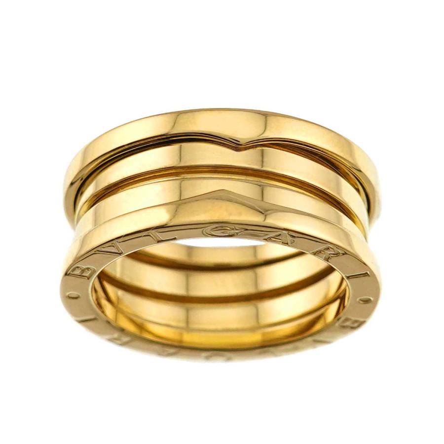 BVLGARI（ブルガリ） ビーゼロワン 3バンド #52 リング K18 YG