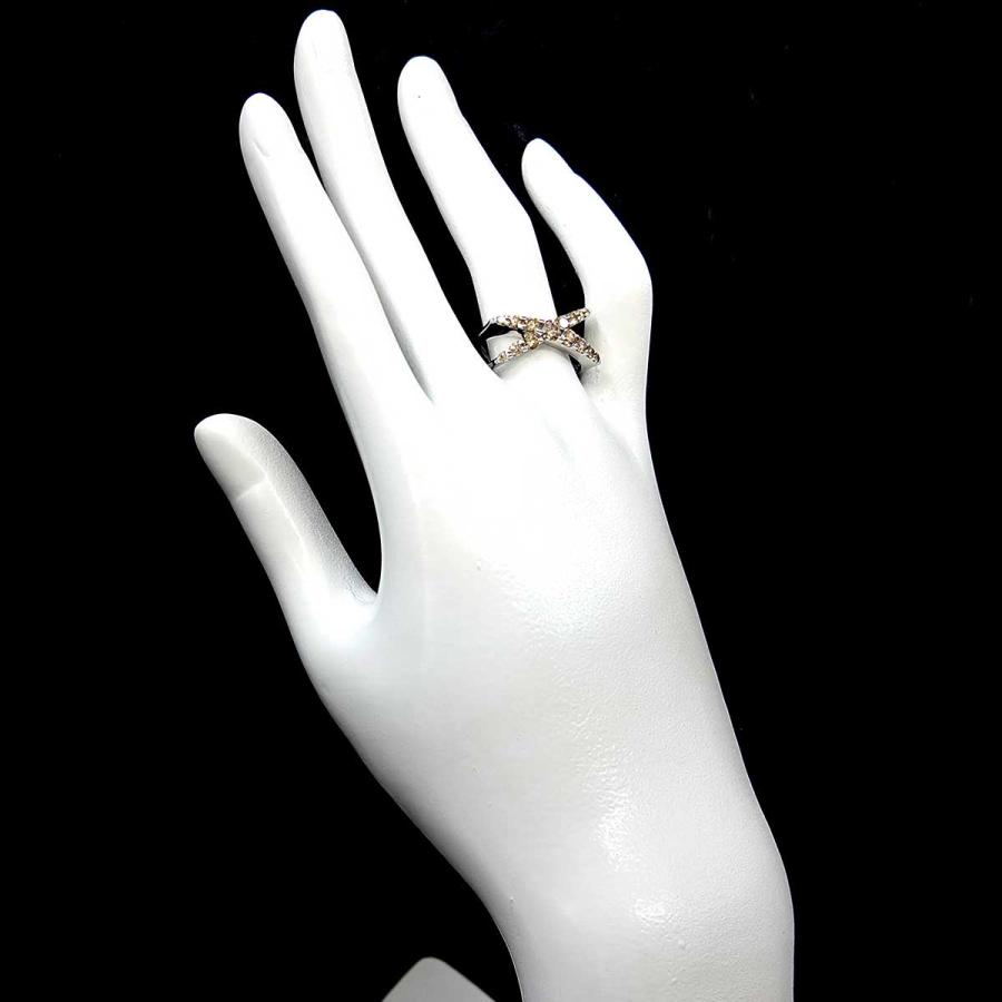カシケイ KASHIKEY ネイキッド 11.5号 リング ブラウン ダイヤ 1.00ct 
