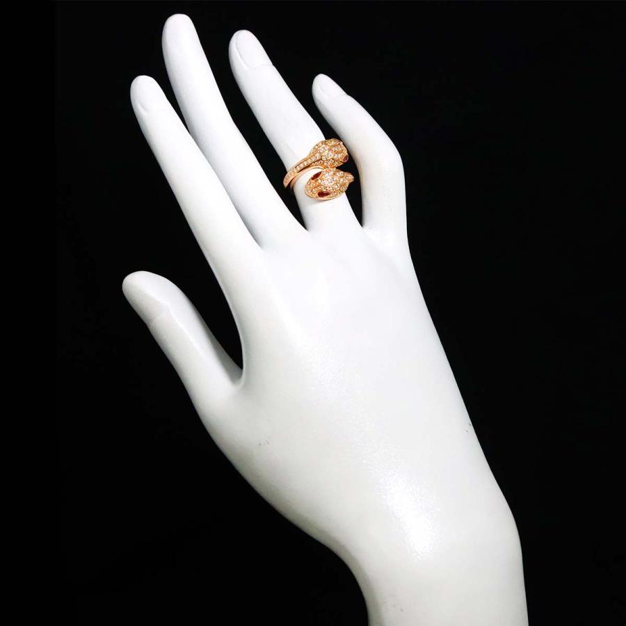 BVLGARI（ブルガリ） セルペンティ セドゥットーリ #49 リング ダイヤ