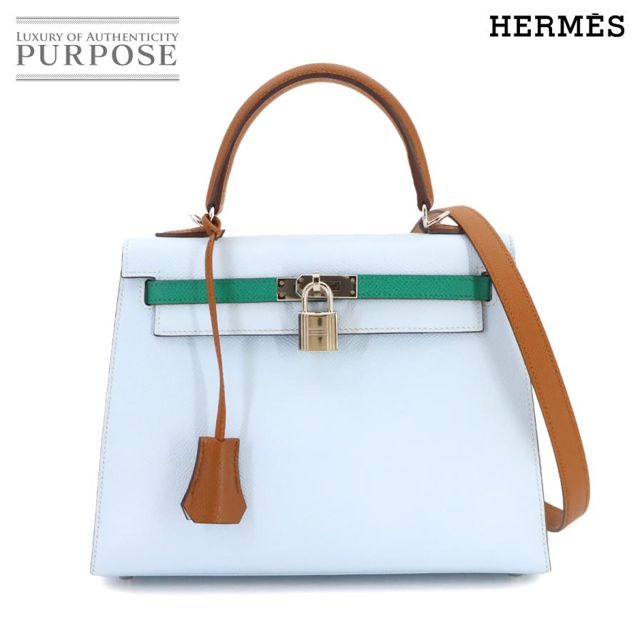 HERMES（エルメス） 未使用 展示品 ケリー 25 エプソン ブルーブリュム 