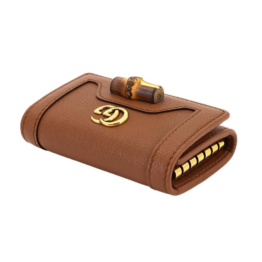 GUCCI（グッチ） 未使用 展示品 バンブー 6連 キーケース レザー