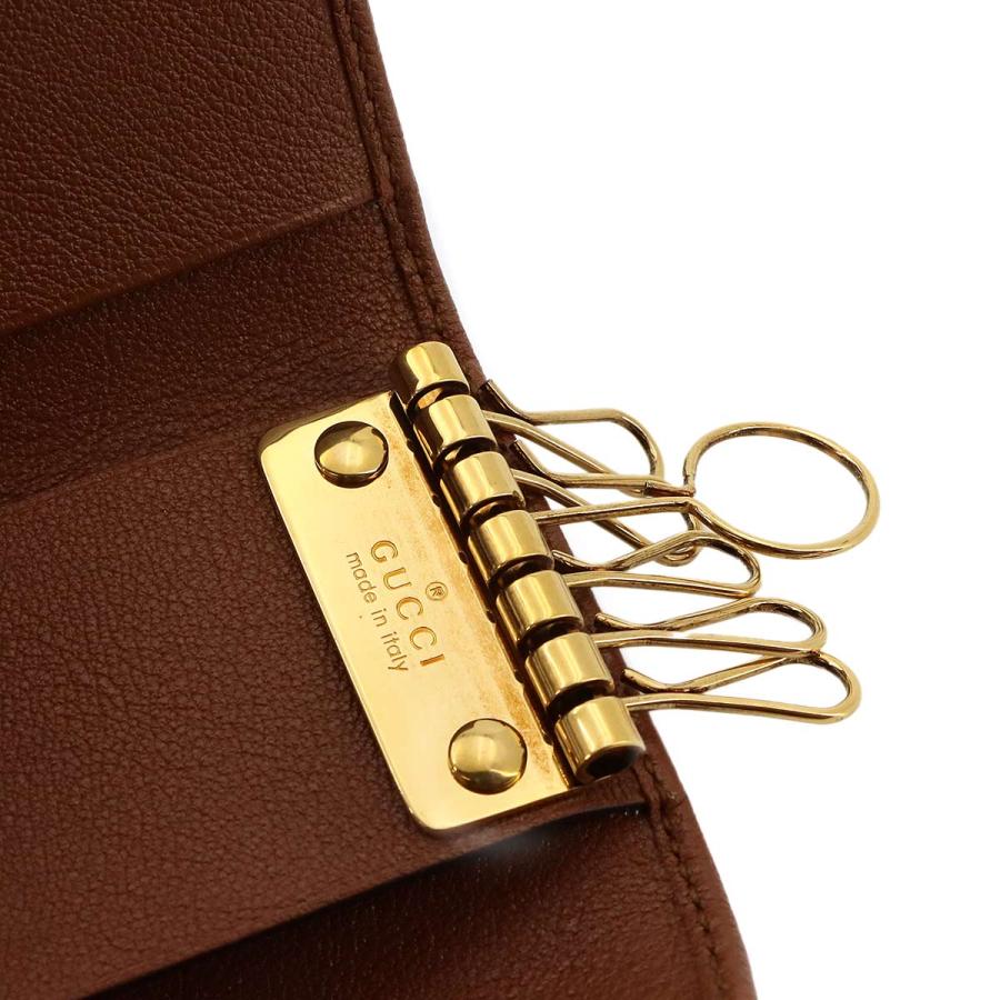 GUCCI（グッチ） 未使用 展示品 バンブー 6連 キーケース レザー