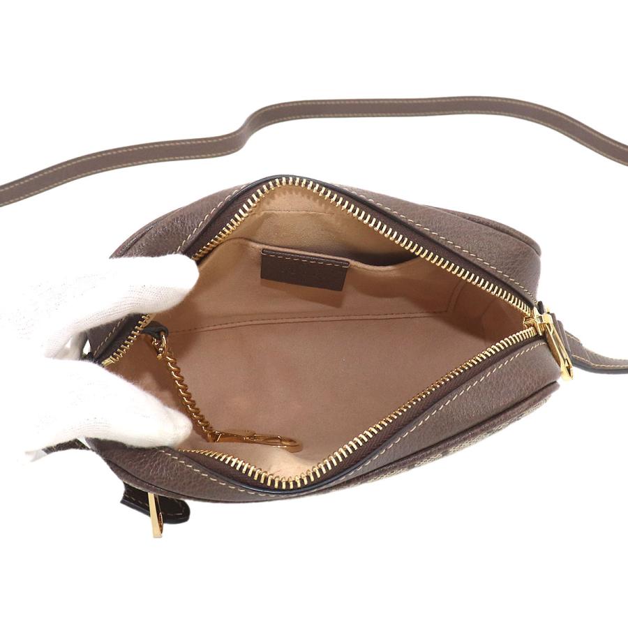 グッチ オフィディア ショルダーバッグ GGスプリームキャンバス ブラウン GUCCI（グッチ） 新品同様 オフィディア ショルダー バッグ GG