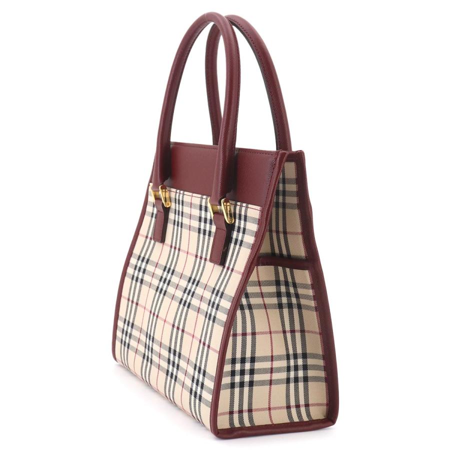 BURBERRY（バーバリー） 新品同様 ノバチェック ハンド バッグ