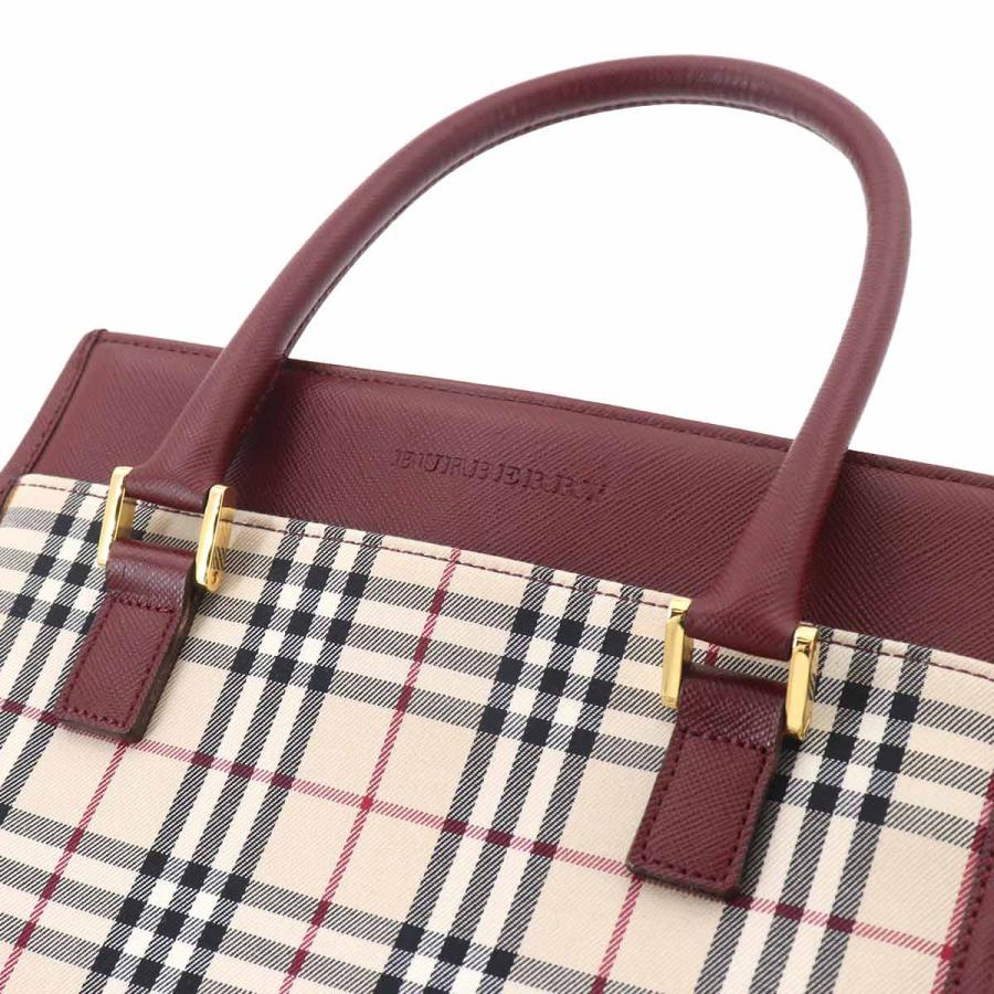 BURBERRY（バーバリー） 新品同様 ノバチェック ハンド バッグ