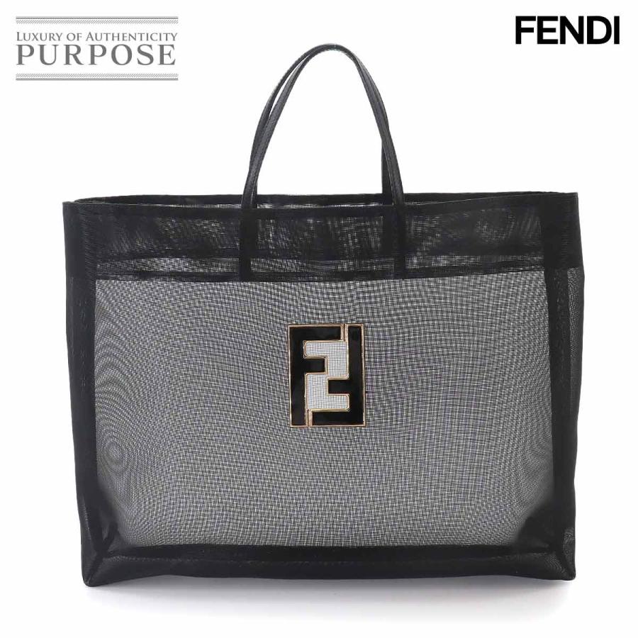 FENDI（フェンディ） 新品同様 FENDI FF トート バッグ ナイロン