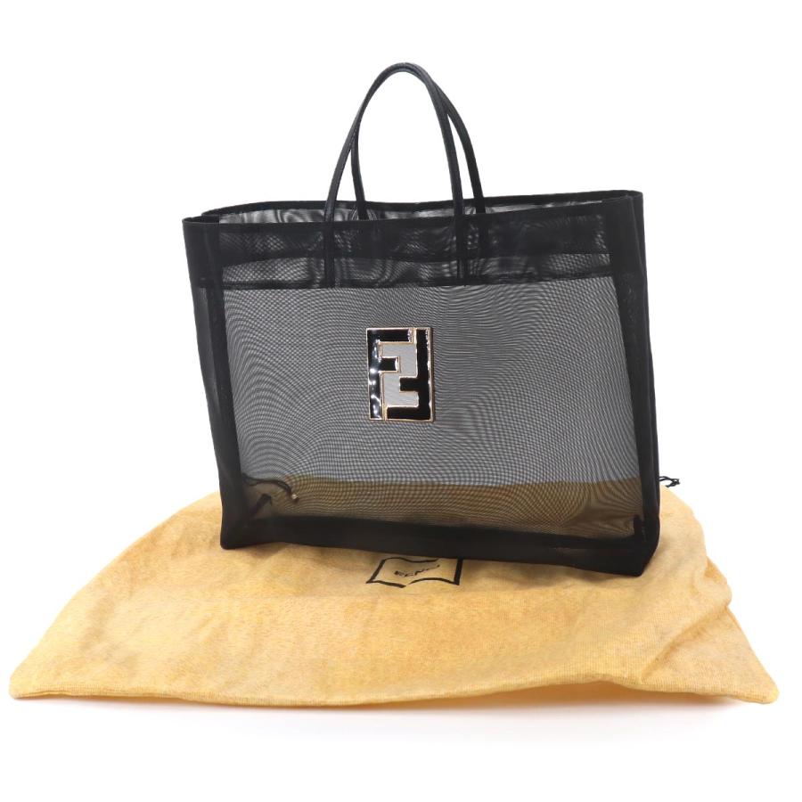 FENDI（フェンディ） 新品同様 FENDI FF トート バッグ ナイロン