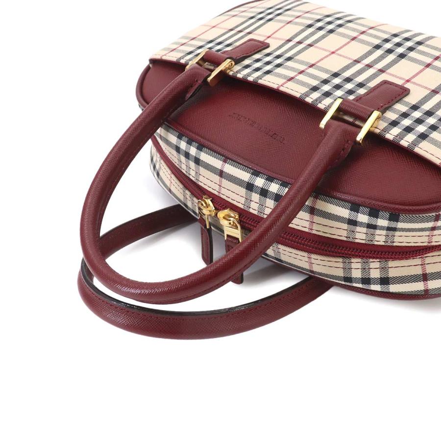 BURBERRY（バーバリー） 新品同様 ノバチェック ミニ ボストン ハンド