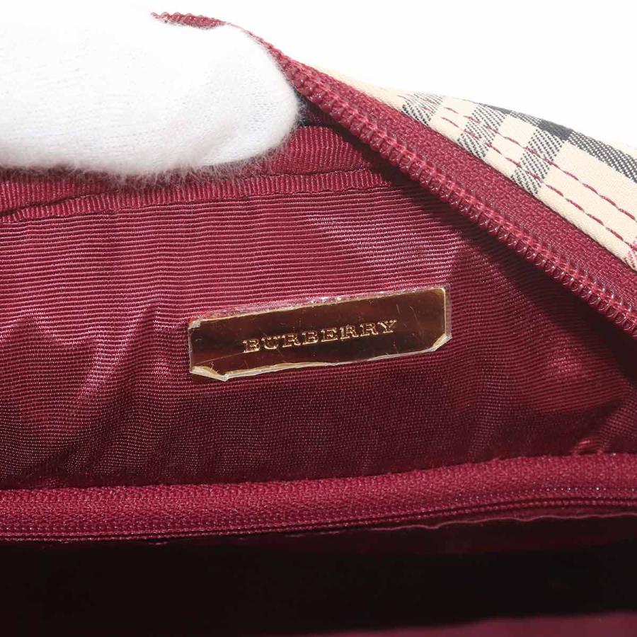 BURBERRY（バーバリー） 新品同様 ノバチェック ミニ ボストン ハンド