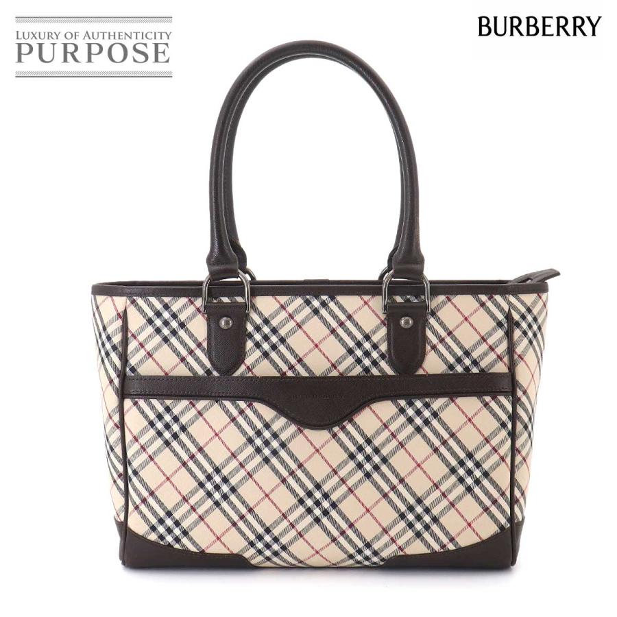 BURBERRY バーバリー　トートバッグ　ビジネスバッグ　ノバチェック BURBERRY（バーバリー） ノバチェック トート バッグ キャンバス