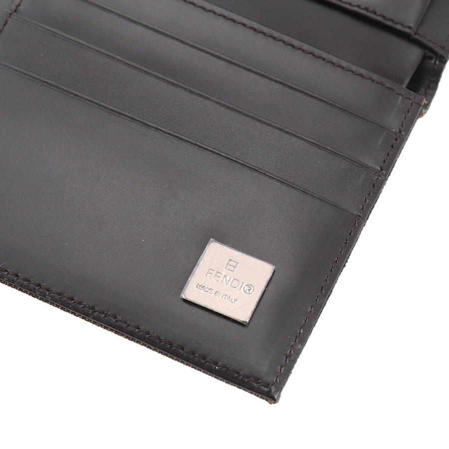 270 限定価格 FENDI フェンディ ズッカ 3つ折り財布 FENDI（フェンディ） 未使用 展示品 ズッカ 三つ折り 財布 キャンバス