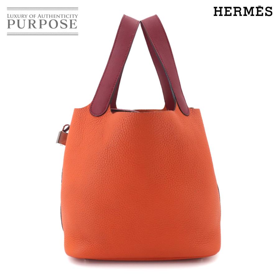 HERMES（エルメス） 新品同様 ピコタンロック タッチ MM ハンド バッグ 