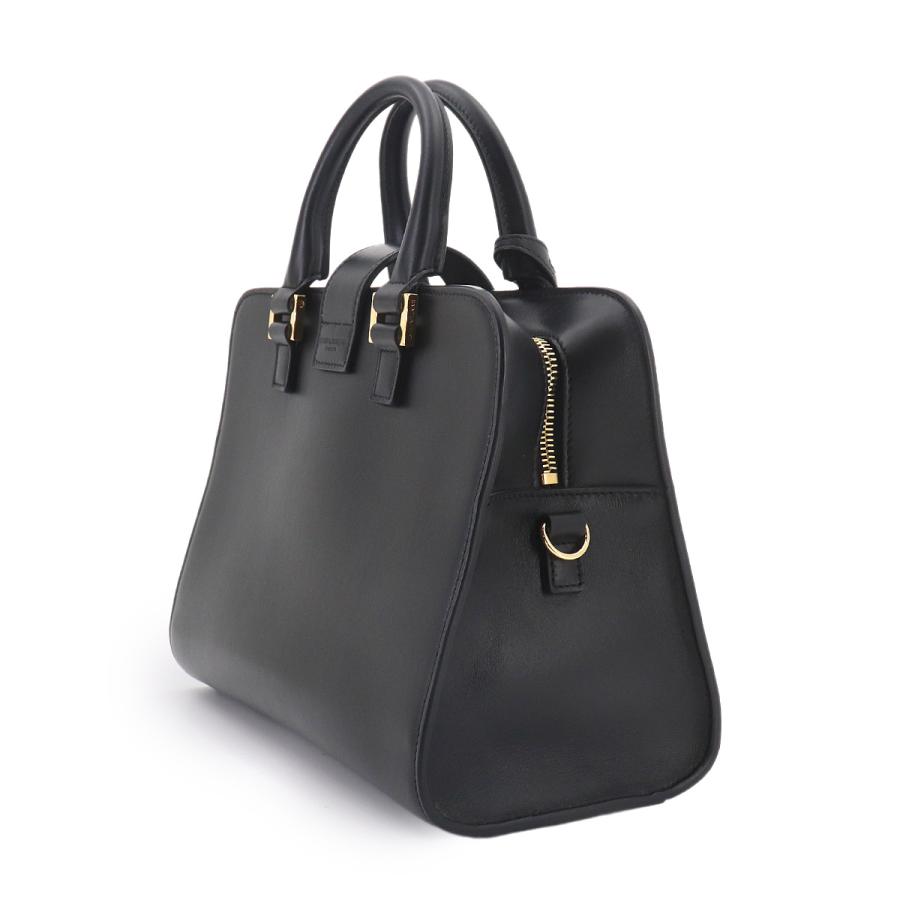 【安心鑑定対応】サンローラン ベイビーカバス ハンドバッグ(黒) Yves Saint Laurent（イヴ・サンローラン） 未使用 展示品 サン