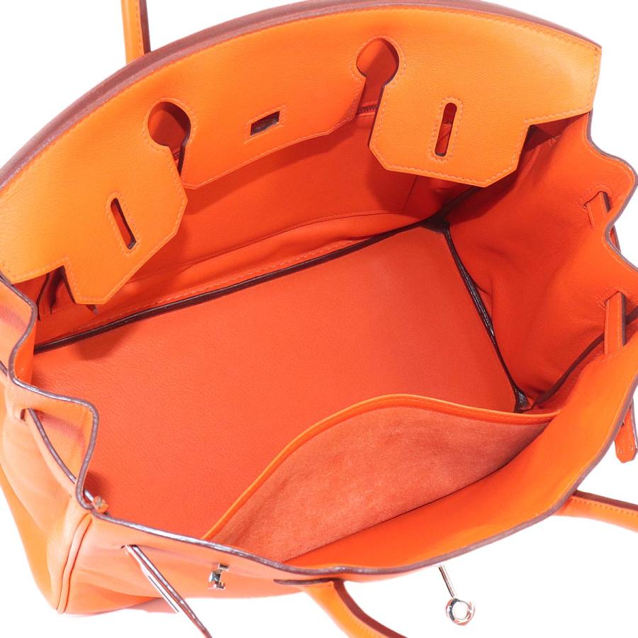 HERMES（エルメス） 新品同様 バーキン30 スイフト オレンジ ハンド