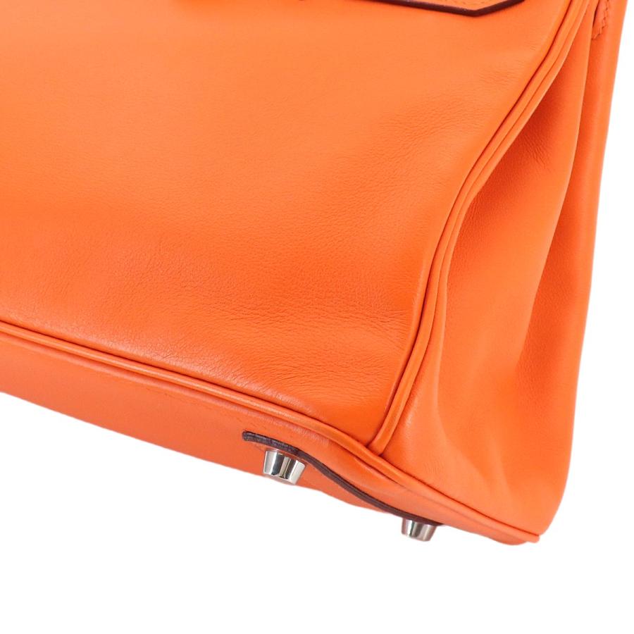 HERMES（エルメス） 新品同様 バーキン30 スイフト オレンジ ハンド