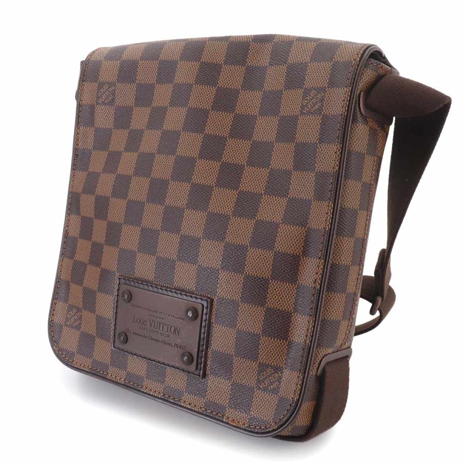 【極美品】ルイヴィトン ダミエ ブルックリンPM ショルダーバッグ 6394 LOUIS VUITTON（ルイ・ヴィトン） 美品 ブルックリン PM ルイ ヴィトン