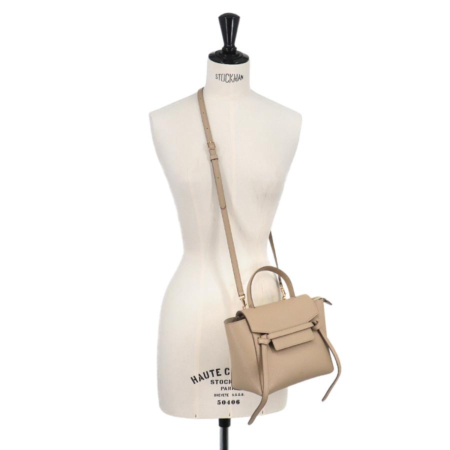 CELINE（セリーヌ） 新品同様 ベルトバッグ ナノ 2way ハンド