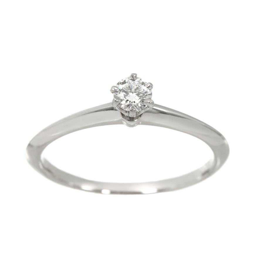 TIFFANY&Co.（ティファニー） ソリティア ダイヤ 0.22ct I/VS1/EX 7号