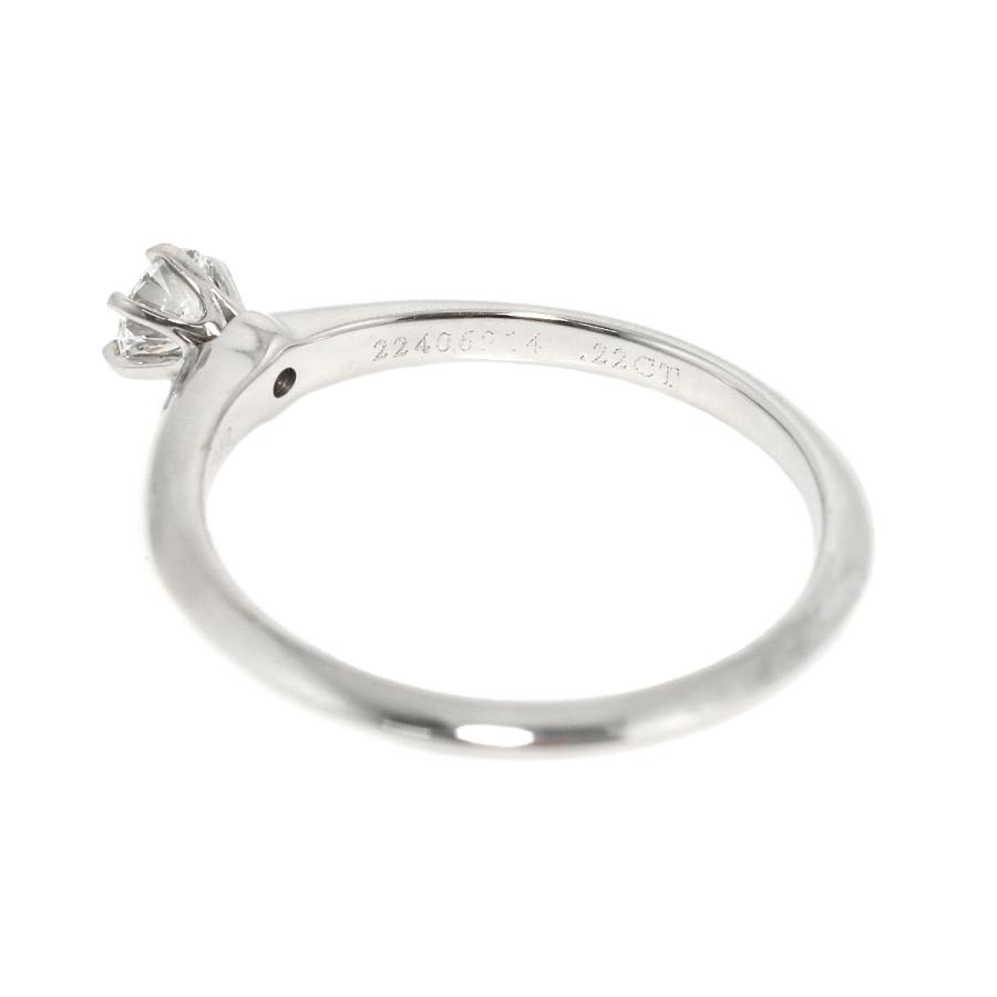 TIFFANY&Co.（ティファニー） ソリティア ダイヤ 0.22ct I/VS1/EX 7号 