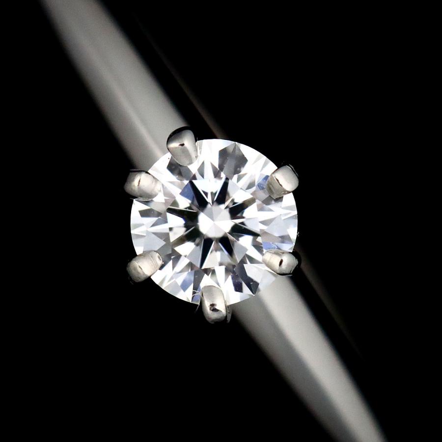 TIFFANY&Co.（ティファニー） ソリティア ダイヤ 0.22ct I/VS1/EX 7号 