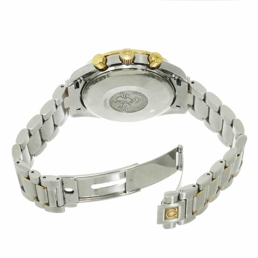 オメガ OMEGA スピードマスター デイト コンビ 3313 30 クロノグラフ メンズ 腕時計 シルバー YG オートマ 自動巻き Speedmaster 90327723 OMEGA（オメガ） スピードマスター デイト コンビ 3313 30 クロノ