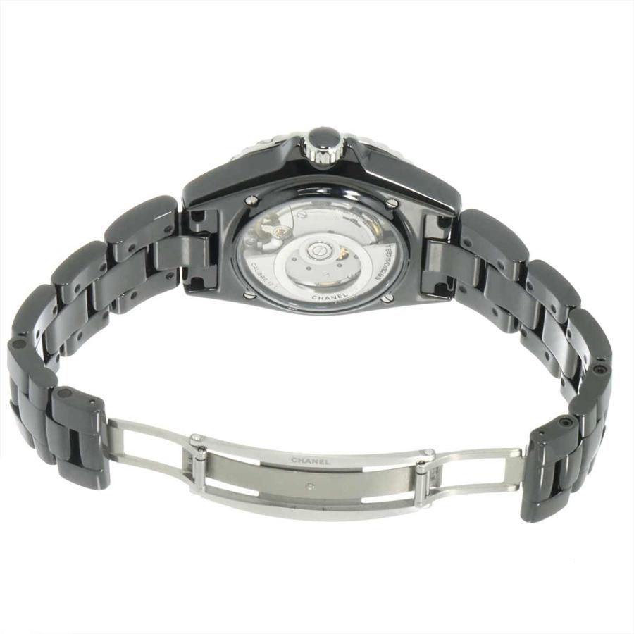 シャネル CHANEL J12 エレクトロ 38 世界限定1255本 H7122 メンズ 腕時計 デイト ブラック セラミック 自動巻き electro 90327770 CHANEL（シャネル） CHANEL J12 エレクトロ 38 世界限定1255本 H7122