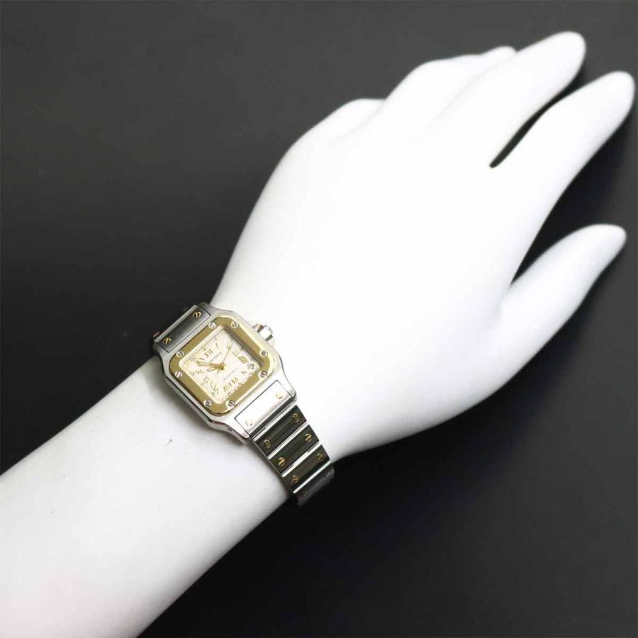 Cartier（カルティエ） サントスガルベSM コンビ W20045C4 20周年記念