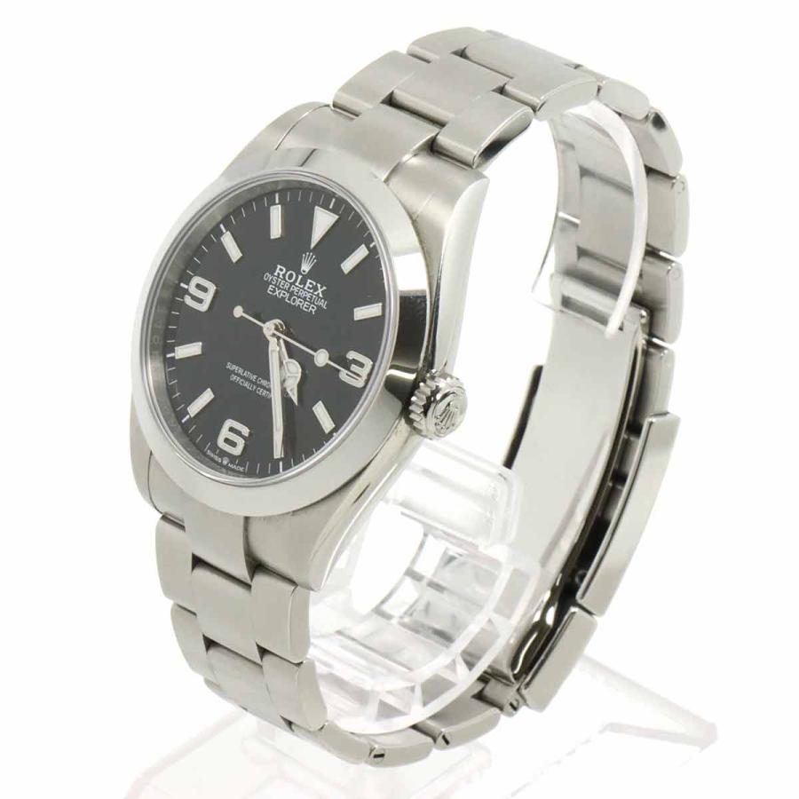 ロレックス ROLEX エクスプローラー1 40 224270 ランダム番 ルーレット メンズ 腕時計 ブラック オートマ 自動巻き Explorer 1 90327932 ROLEX（ロレックス） エクスプローラー1 40 224270 ランダム番
