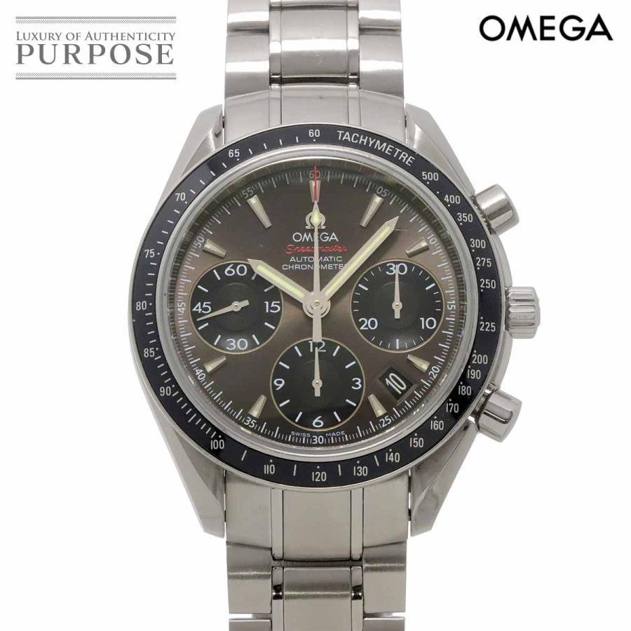 オメガ OMEGA スピードマスター デイト 323 30 40 40 06 001 クロノグラフ メンズ 腕時計 グレー 自動巻き Speedmaster 90328058 OMEGA（オメガ） スピードマスター デイト 323 30 40 40 06 001 クロノ