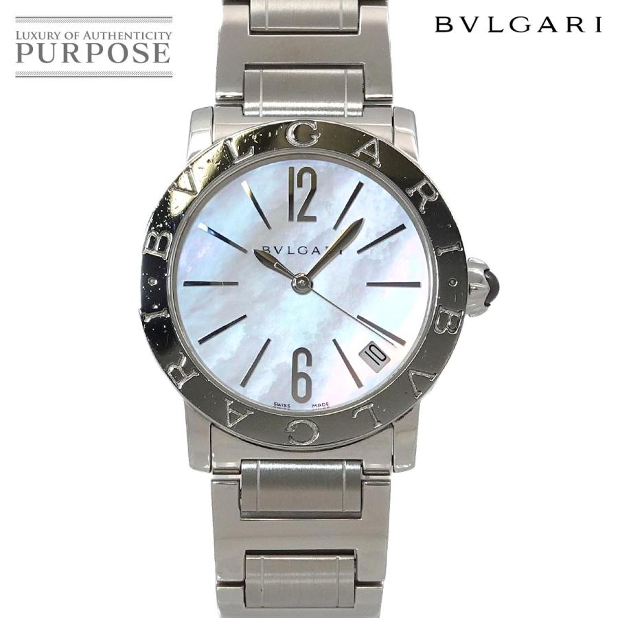 ブルガリ BVLGARI ブルガリブルガリ BBL33S ボーイズ 腕時計 デイト ホワイトシェル オートマ 自動巻き ウォッチ BVLGARIBVLGARI 90328086 BVLGARI（ブルガリ） ブルガリブルガリ BBL33S ボーイズ 腕時計 デイト