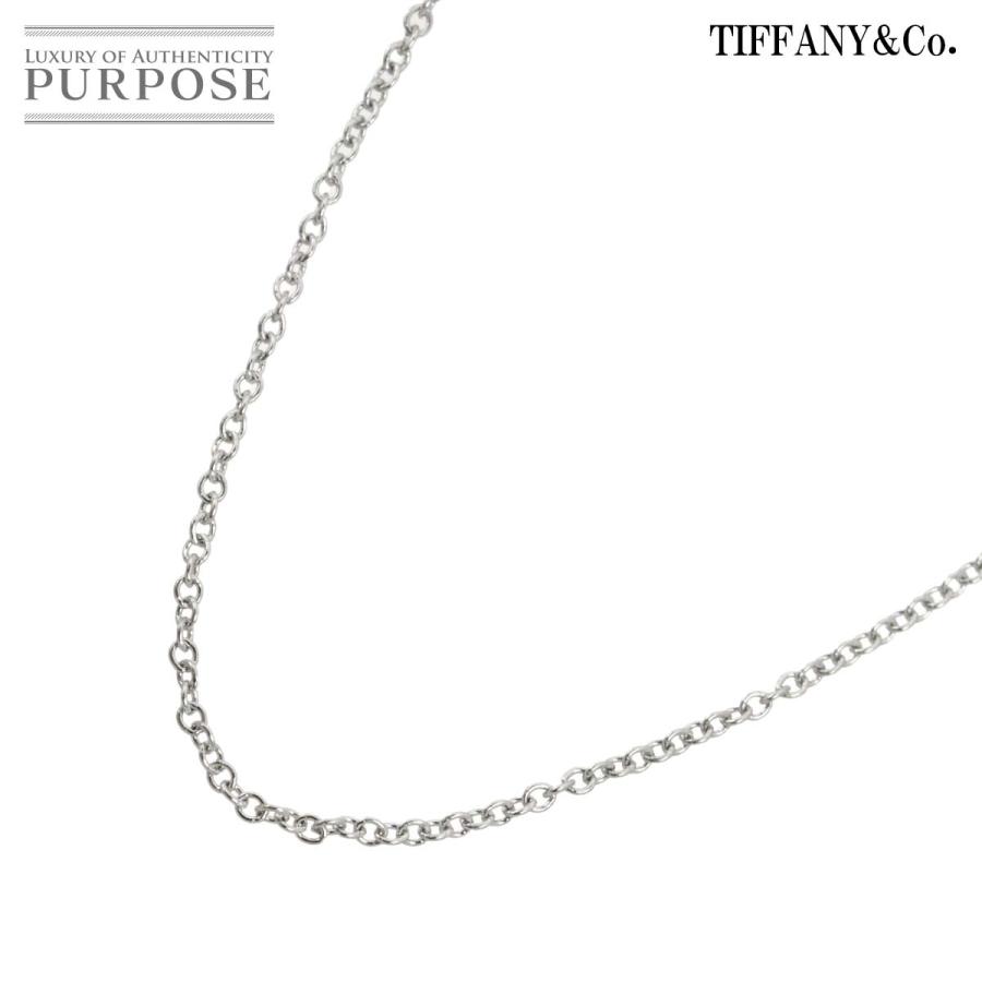 TIFFANY&Co.（ティファニー） チェーン ネックレス 50cm Pt プラチナ