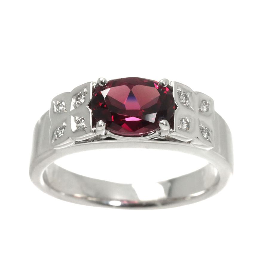 TASAKI（タサキ） TASAKI 14.5号 リング ガーネット ダイヤ 0.07ct K18