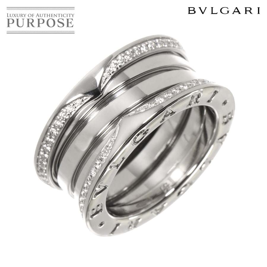 BVLGARI（ブルガリ） ビーゼロワン 3バンド #51 リング パヴェ ダイヤ 